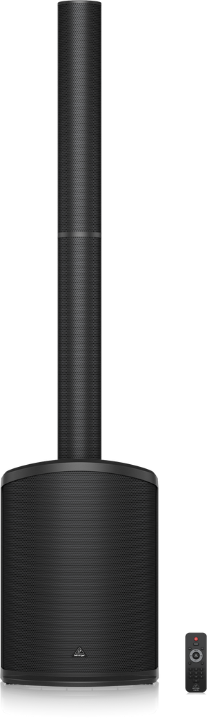 Behringer C210 200W Powered Column Loudspeaker with 8 Inch Subwoofer